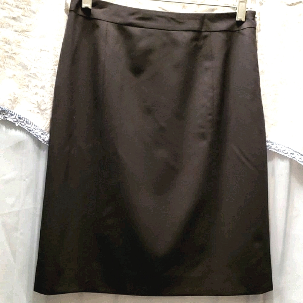LAFAYETTE PETITE 148 BLACK SKIRT SZ 2